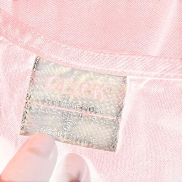 Click colour me cotton pink tank top. Size small - Picture 3 of 6